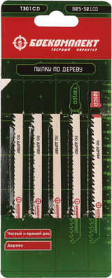 Набор пильных полотен Боекомплект B05-301CD (5шт)