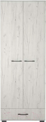 Шкаф Памир Италия ШК1Я-800 (крафт белый)