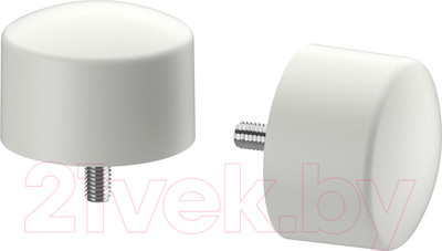 Наконечник для карниза Ikea Раффиг 703.707.00 (2шт, белый)