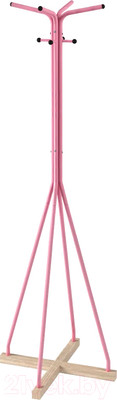 Вешалка для одежды Мебелик Галилео 218 (розовый/шимо)