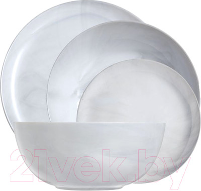 Набор тарелок Luminarc Diwali Granit Marbre Q0217 (19шт)