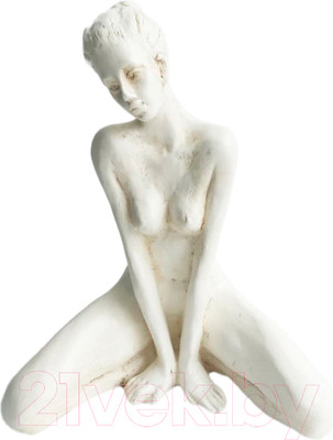 Статуэтка Нашы майстры Молодая девушка / 1043-2 (слоновая кость)