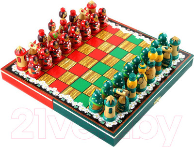 Шахматы Брестская Фабрика Сувениров Ромашки / ch_chamomile_2