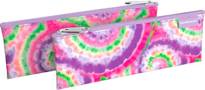 Пенал Erich Krause Pink Tie-Dye / 57219