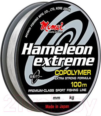 Леска монофильная Momoi Hameleon Extreme 0.15мм (100м)