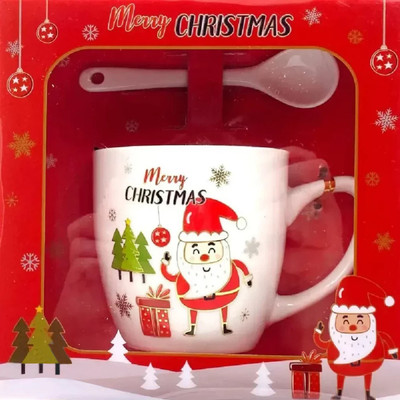 Кружка с ложкой DomiNado AT-1439B