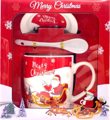 Кружка с ложкой DomiNado HK-614B