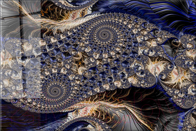 Картина Orlix Фрактальное золото / CA-13955