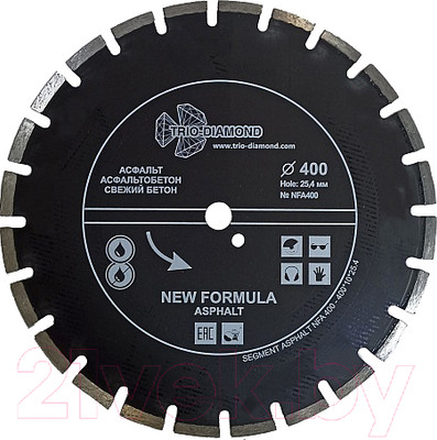 Отрезной диск алмазный Trio Diamond NFA400