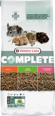 Корм для грызунов Versele-Laga Chinchilla & Degu Complete / 461524 (8кг)