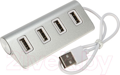 USB-хаб Rexant 18-4106 (серебристый)