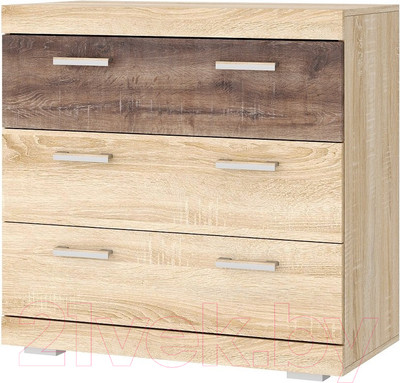 Комод Памир Соната КС-900 (дуб сонома/сакраменто)