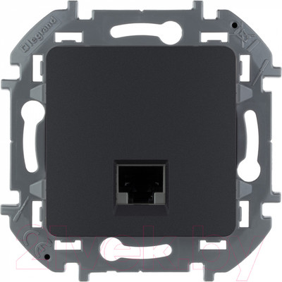 Розетка Legrand Inspiria 673828 (антрацит)