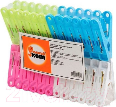 Прищепки Рыжий кот PEG-P-S/24 / 311373 (24шт)