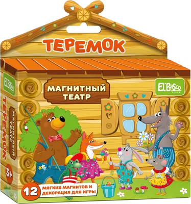 Кукольный театр El'Basco Toys Магнитный. Теремок / ET05-001