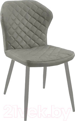 Стул DikLine 239М (кожзам серый/ножки серые)