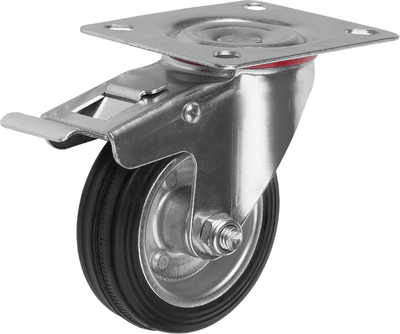 Опора колесная для тележки складской Стелла-техник 4003-75