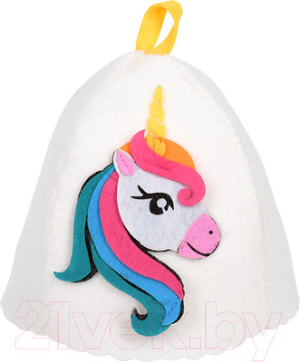 Шапка для бани Hot Pot Единорог Элли / 41356