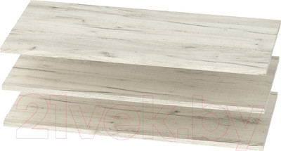 Комплект полок для корпусной мебели Памир Соната ШС-900 (крафт белый)