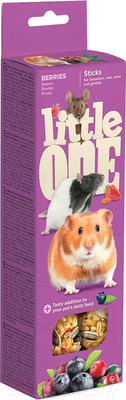 Лакомство для грызунов Mealberry Little One Палочки c ягодами (2x60г)
