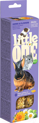 Лакомство для грызунов Mealberry Little One Палочки с травами и цветами (2x55г)