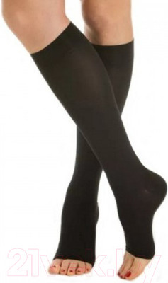 Гольфы компрессионные Польза 3001 ниже колена 2 кл.к. (р.5 (XL), рост2, черный)