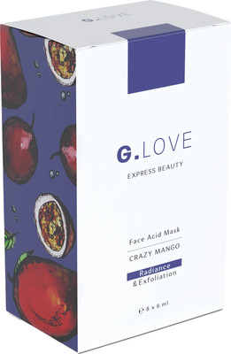 Набор масок для лица G.Love Face Acid Mask Crazy Mango (8x6мл)