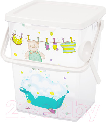 Контейнер для хранения Альтернатива Для детского порошка с замком / М8622 (5.5л)