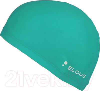 Шапочка для плавания Elous ELS212 (подростковый, бирюзовый)