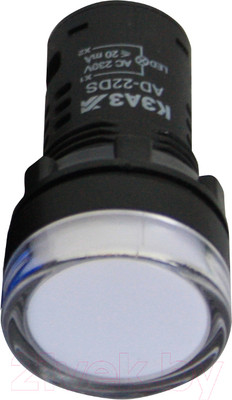 Лампа сигнальная КЭАЗ AD22DS(LED) Матрица 22мм 230В / 238572 (белый)