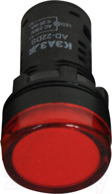 Дополнительное модульное оборудование КЭАЗ AD22DS(LED) Матрица 22мм 230В / 238566 (красный)