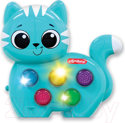 Развивающая игрушка Азбукварик Котенок Веселушки/ 3129