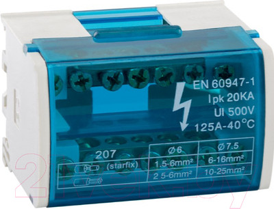 Шина нулевая в корпусе КЭАЗ 143228