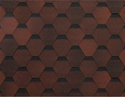 Черепица Технониколь Оптима Красный 6S4X21-0701RUS (упаковка)