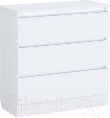 Комод Polini Kids Simple 1930 / 0002570.9 (белый)