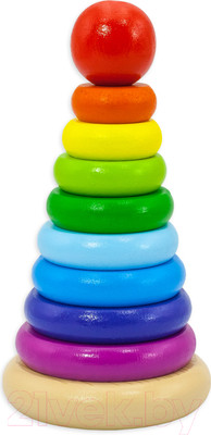 Развивающий игровой набор Alatoys Пирамидка. Десятка / П10
