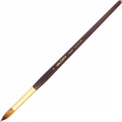 Кисть для рисования Малевичъ Claude №8 / 754008 (круглая)