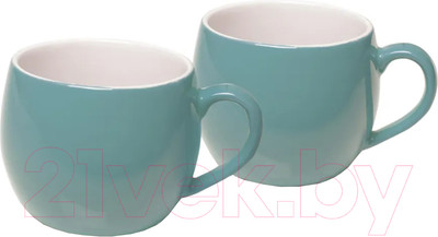 Набор кружек Fissman 9517 (2шт, аквамарин)