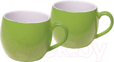 Набор кружек Fissman 9520 (2шт, зеленый)