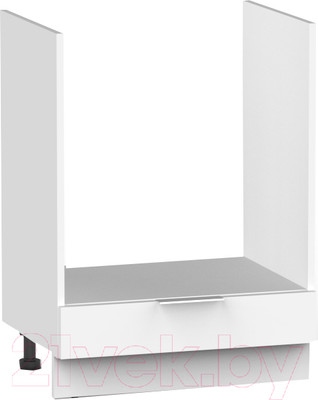 Шкаф под духовку Интермебель Микс Топ ШСРГ 850-33-600 без столешницы (белый премиум)