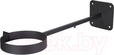 Кронштейн для дымохода КПД Телескопический 2мм 280 (250-950мм, черный)
