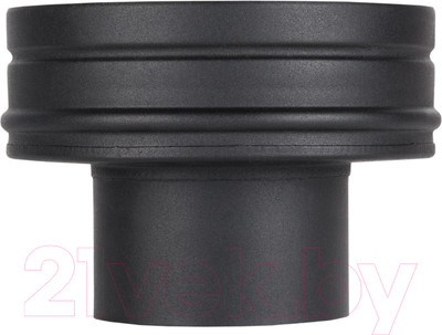 Переходник для дымохода КПД 120/120х200 (черный)