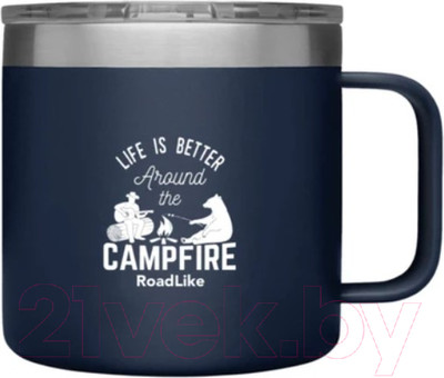 Термокружка RoadLike Camp / 382217 (415мл, синий)