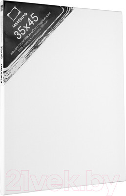 Холст для рисования Малевичъ На подрамнике / 213545 (35х45см, хлопок)