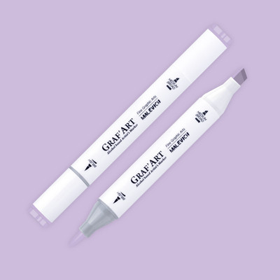 Маркер перманентный Малевичъ GrafArt Brush 190048 (лаванда)