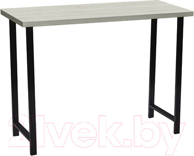 Консольный столик Древпром М94 ДП1-02-04 120x50x88 (самерсет/черный матовый)