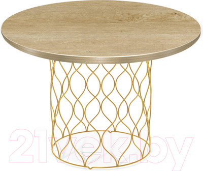 Журнальный столик Sheffilton SHT-TU49/TT 60 ЛДСП (золото/дуб песочный)