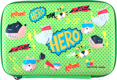 Пенал Darvish Hero / DV-LCH801-31 (зеленый)