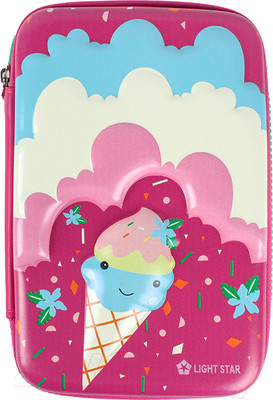 Пенал Darvish Ice Cream / DV-LCH801-23 (малиновый)