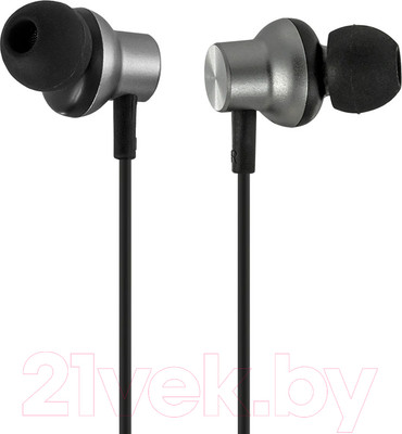 Наушники-гарнитура Mirex SM566 / 13705-SM566MGR (1.2м, темно-серый металлик)